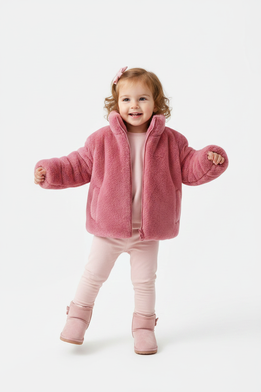 Bunny fuzzy jacket