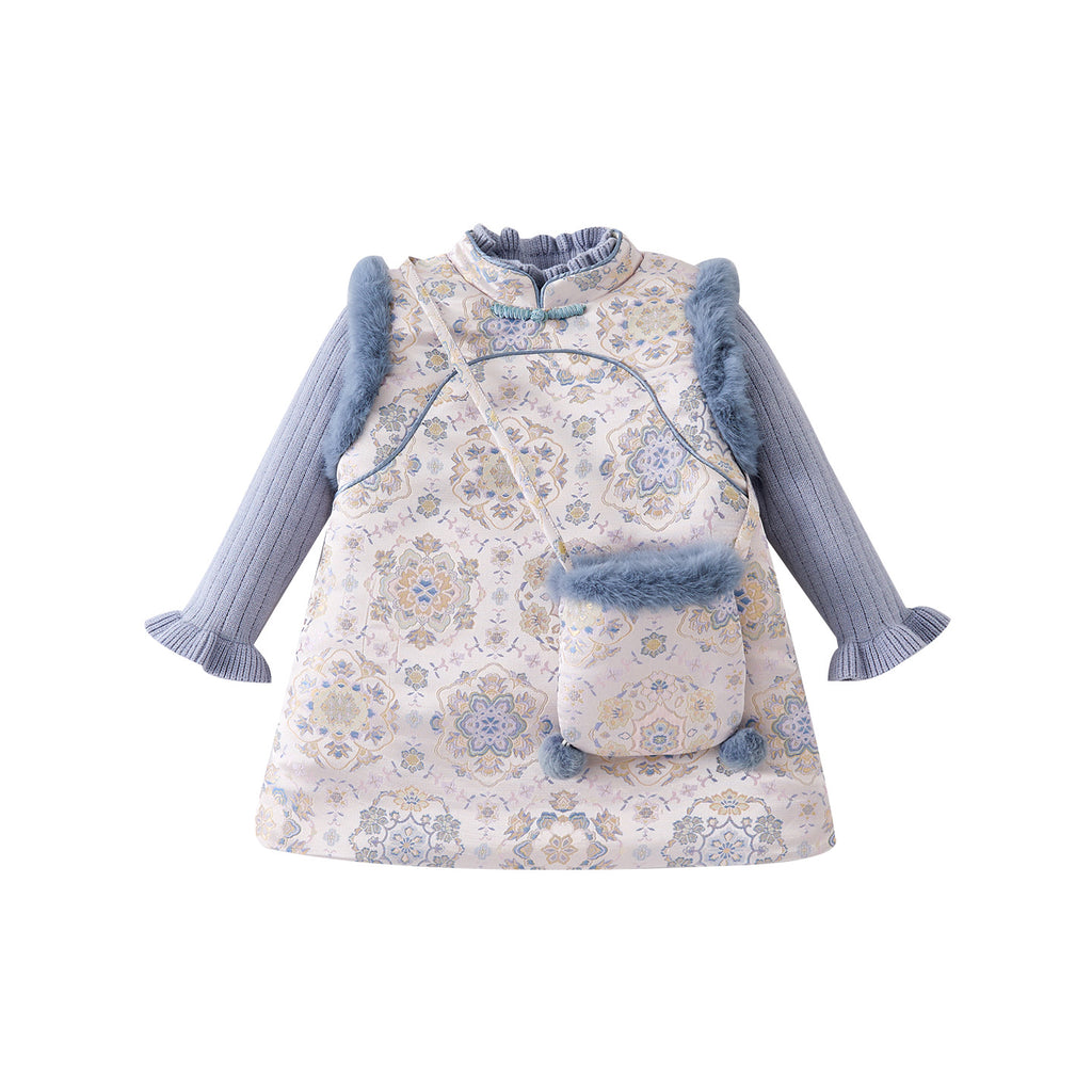 Vienna Velvet Cheongsam Dress Set