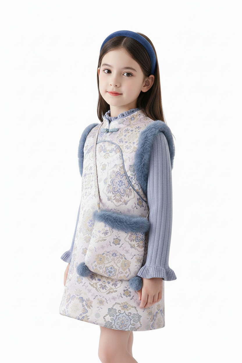 Vienna Velvet Cheongsam Dress Set