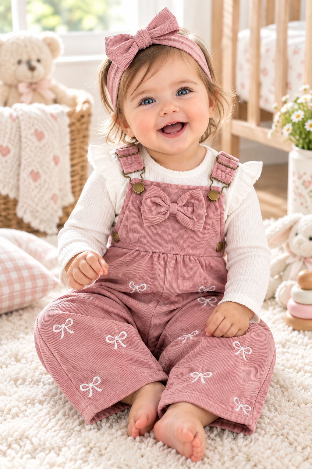 Betsy Overall Set with Headband