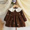 Flora collared dress