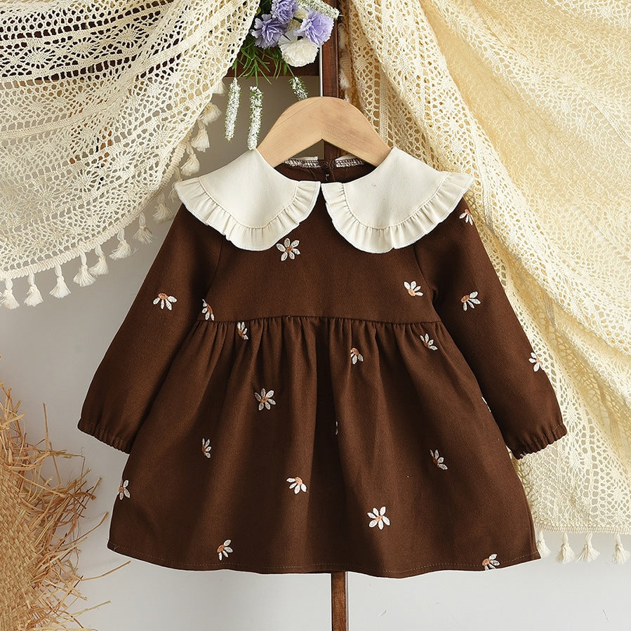 Flora collared dress
