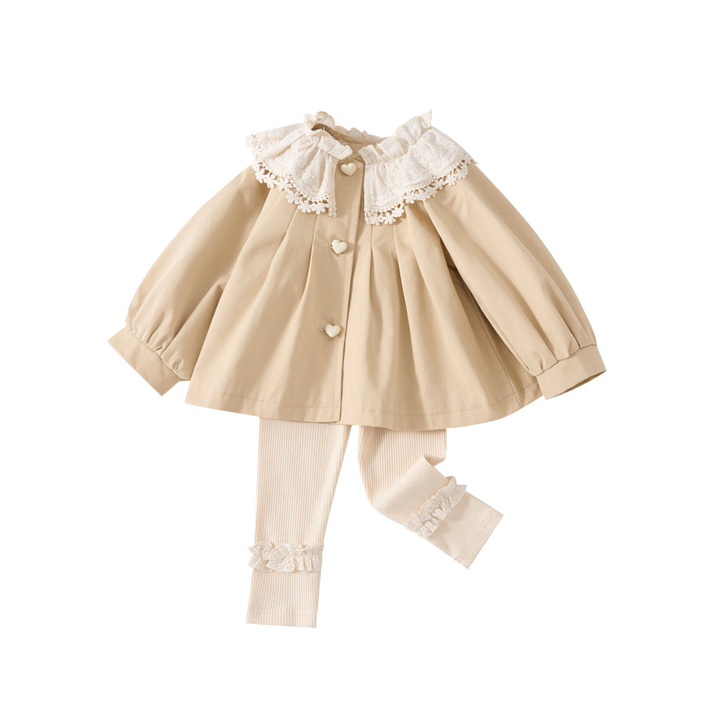 Sweet Heart Blouse and Leggings set