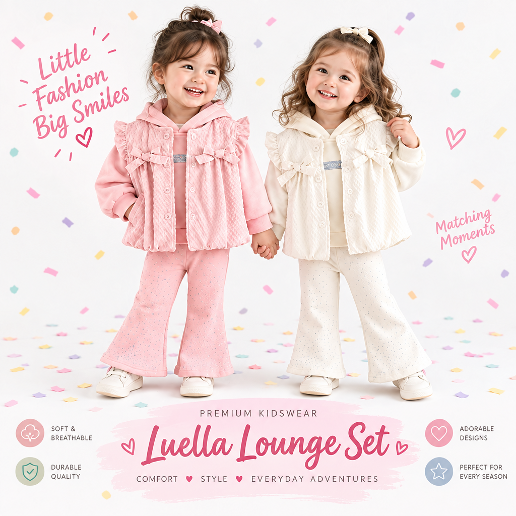 Luella Lounge Set with Gilet