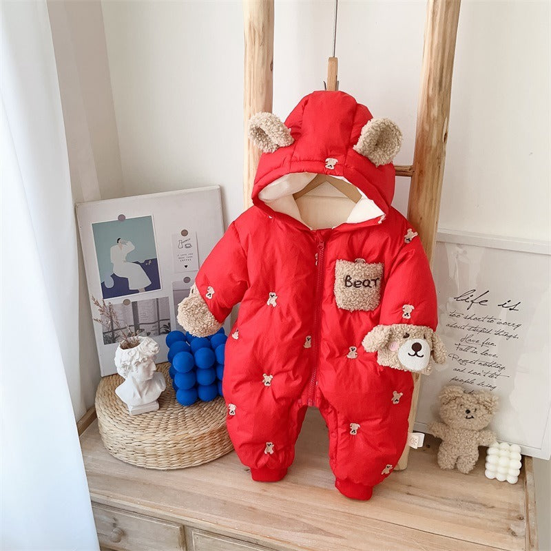 Baby Bear snowsuit