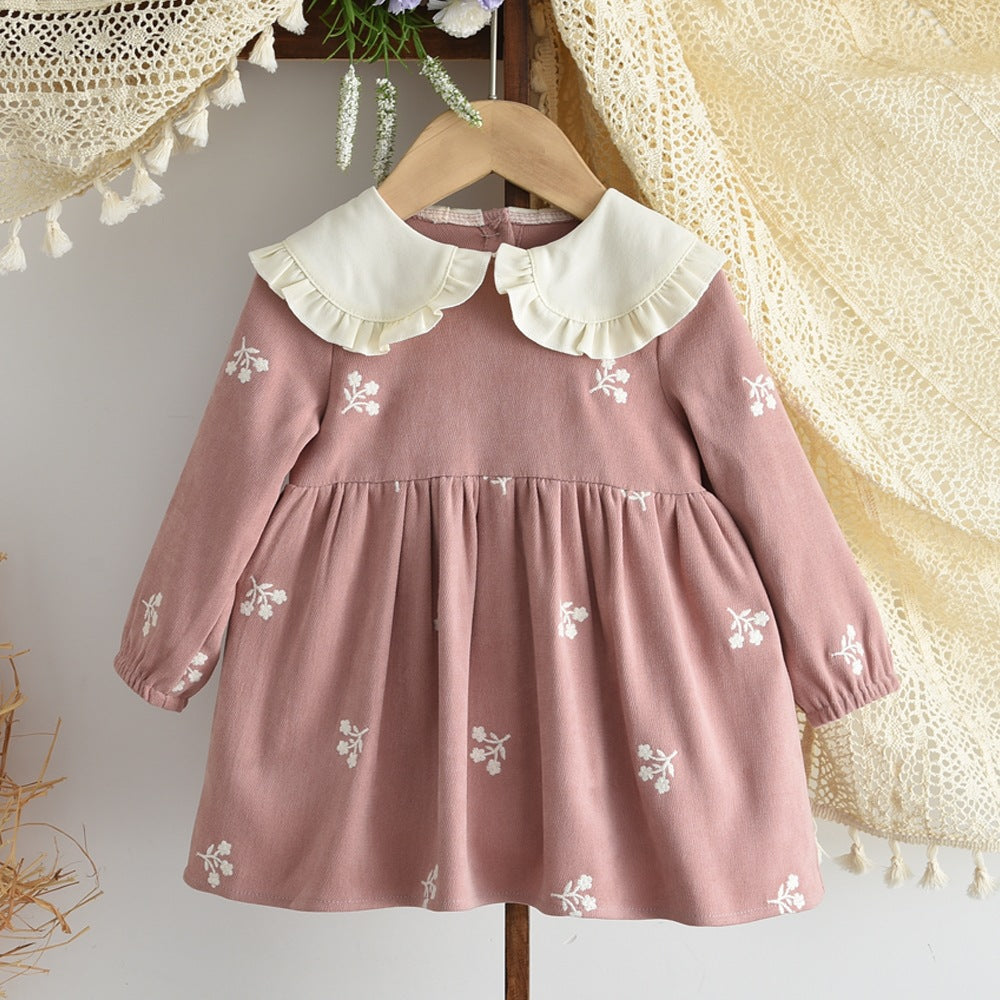 Flora collared dress