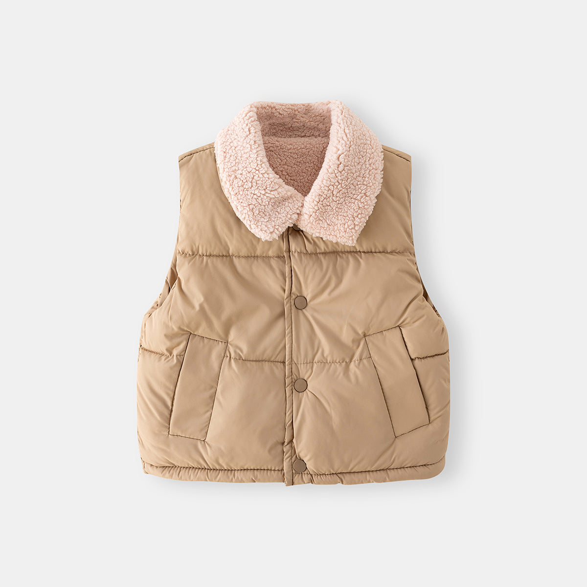 Fleece lined gilet