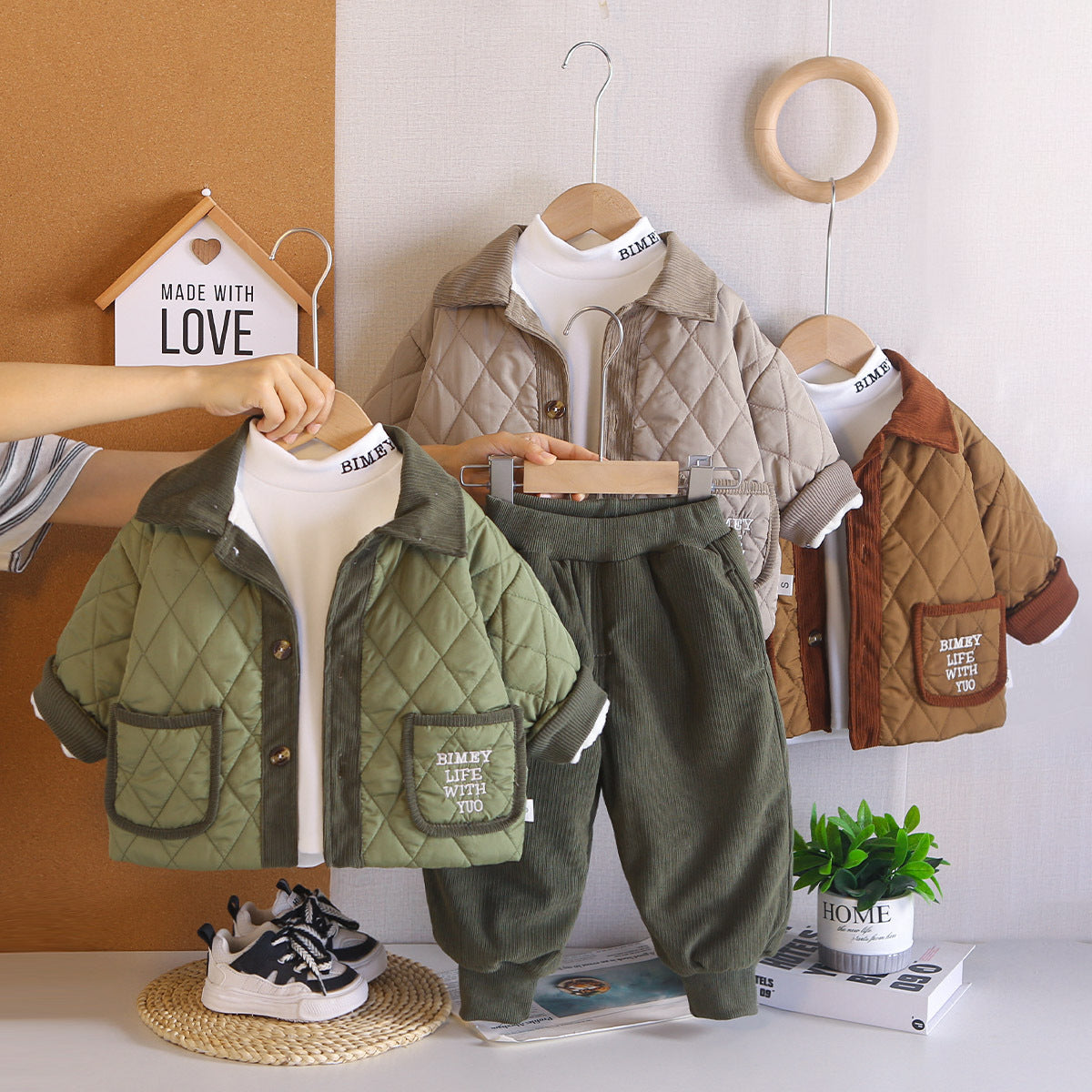 Charlie three piece set