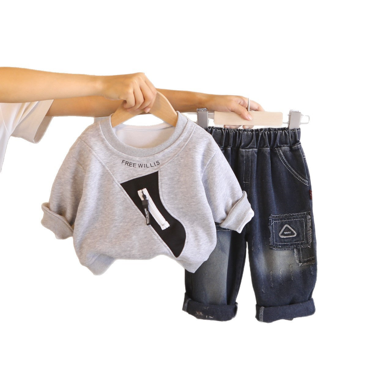 Lewis long sleeved two-piece set