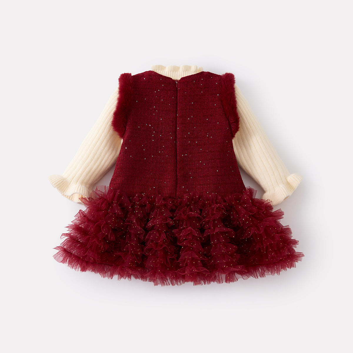 Vienna Velvet Bow Dress Set