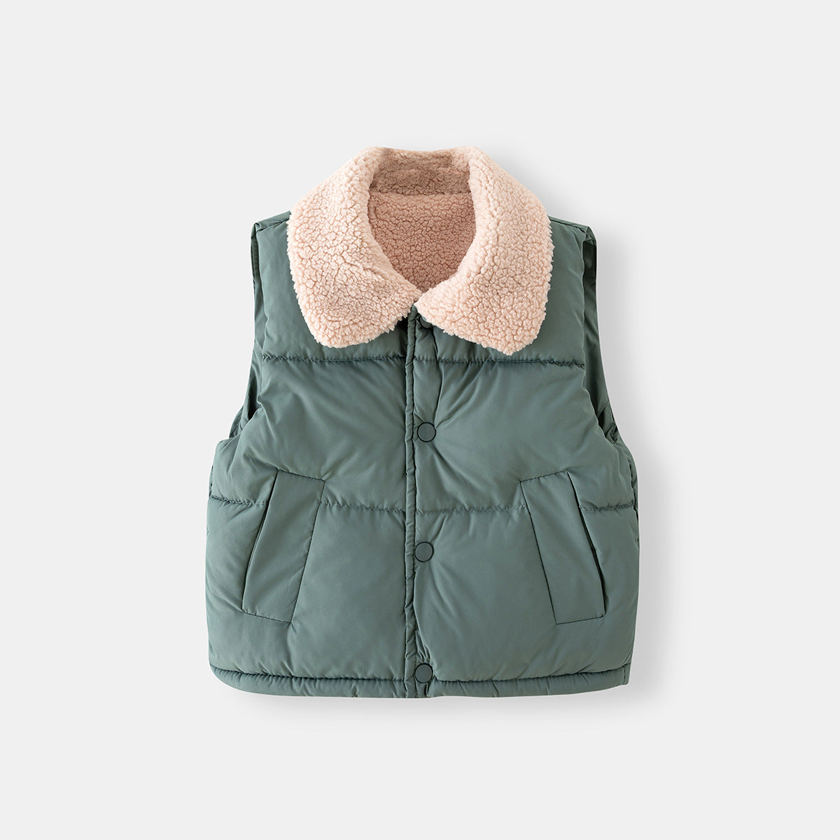 Fleece lined gilet