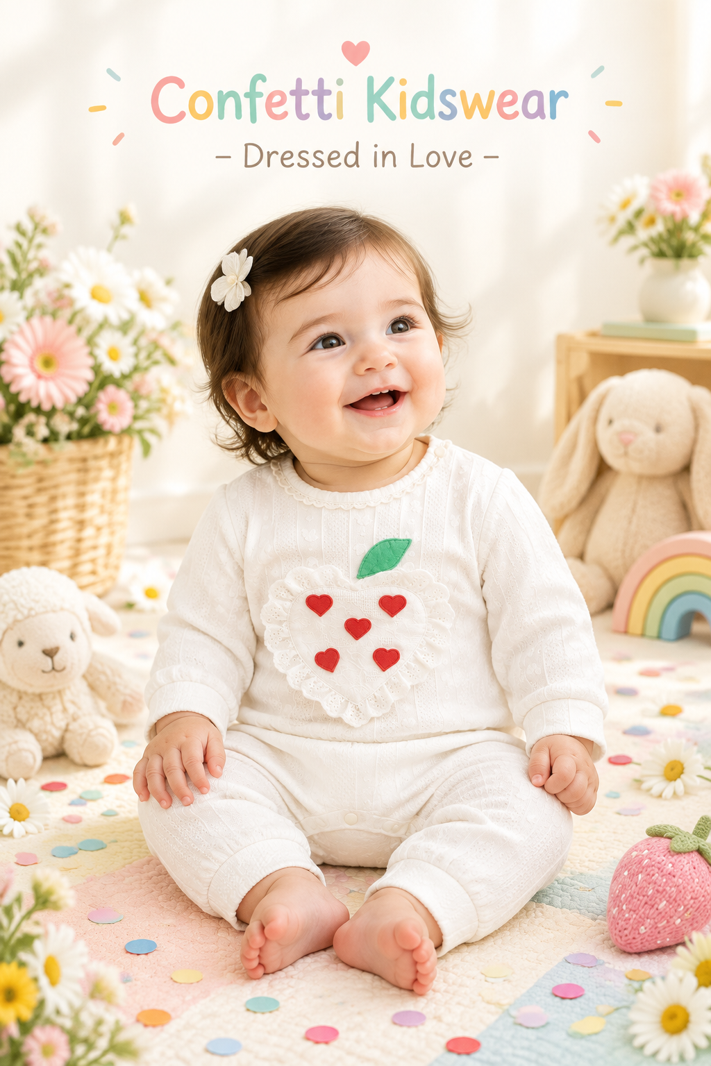 Apple love onesie