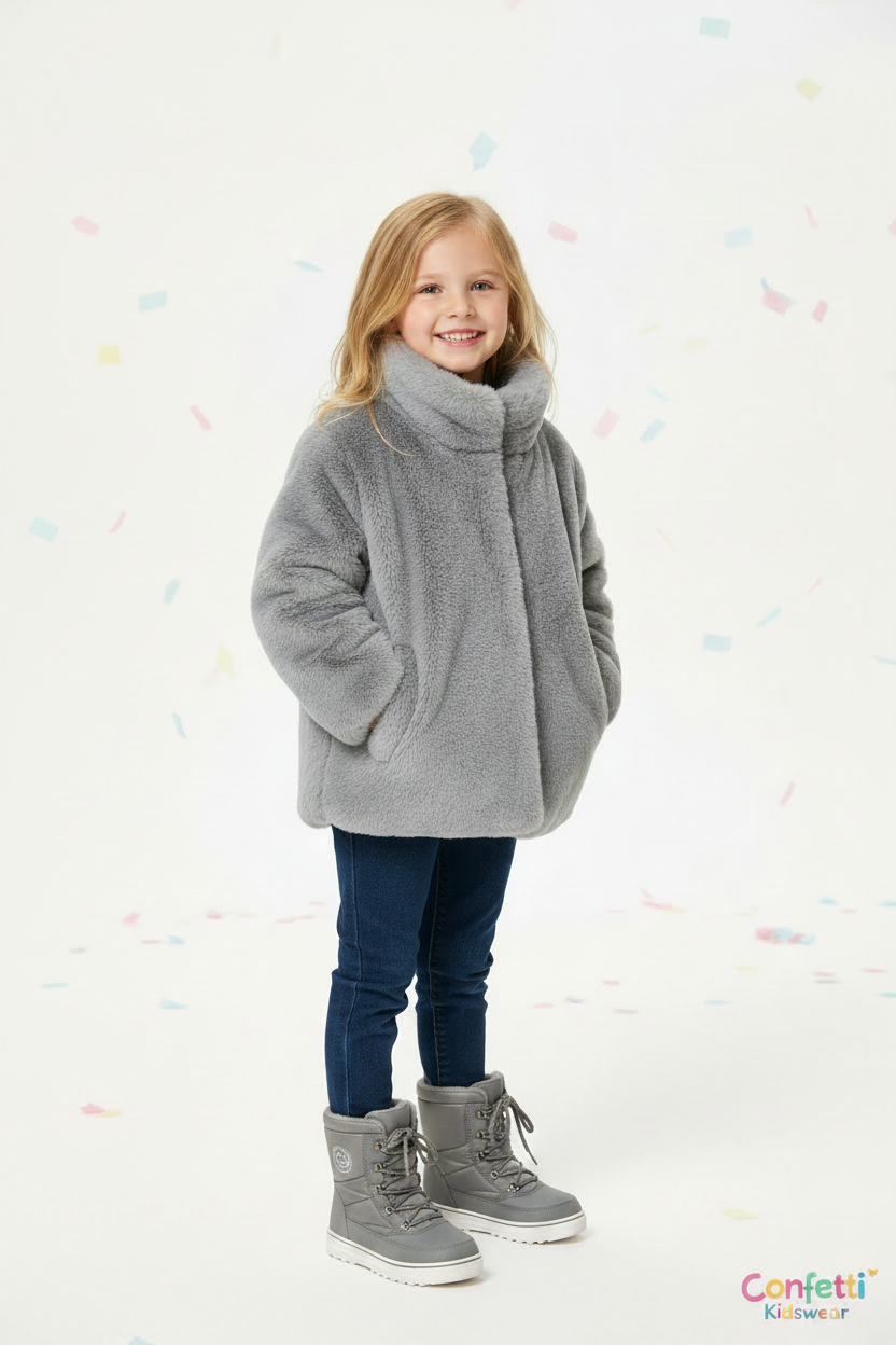 Bunny fuzzy jacket