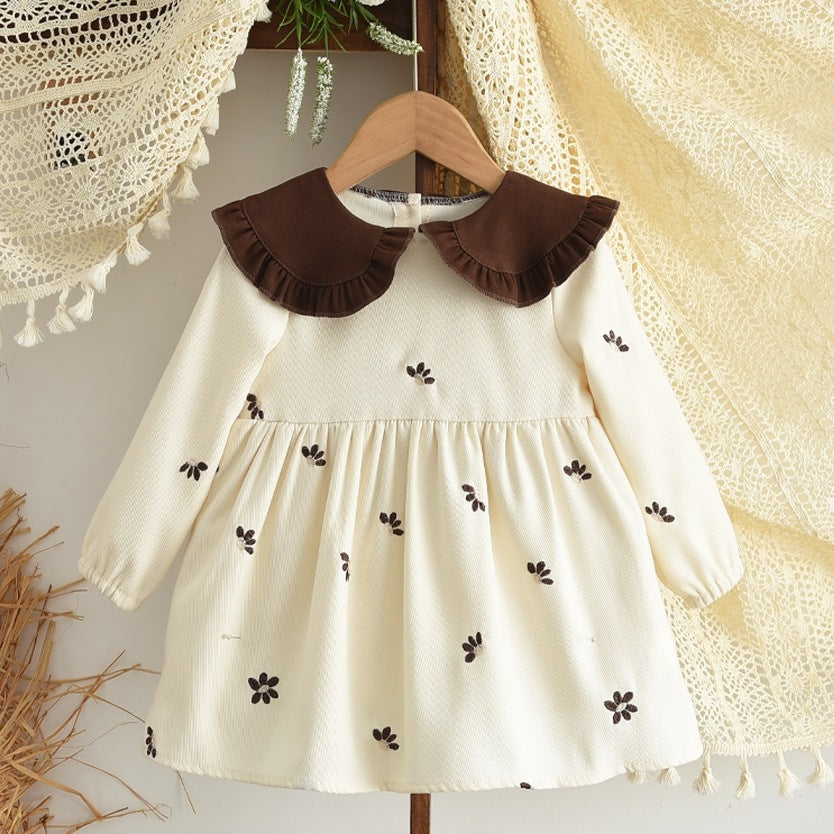 Flora collared dress