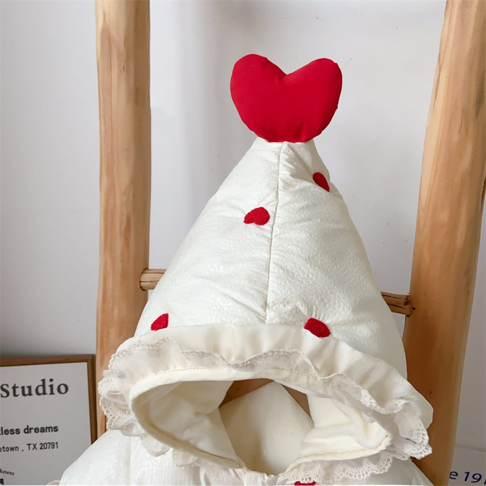 Love Heart pram suit