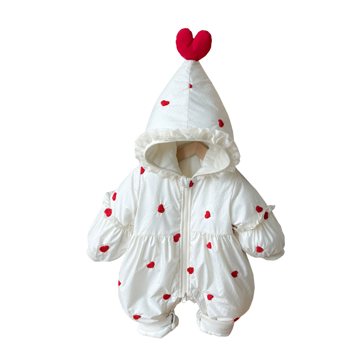 Love Heart pram suit