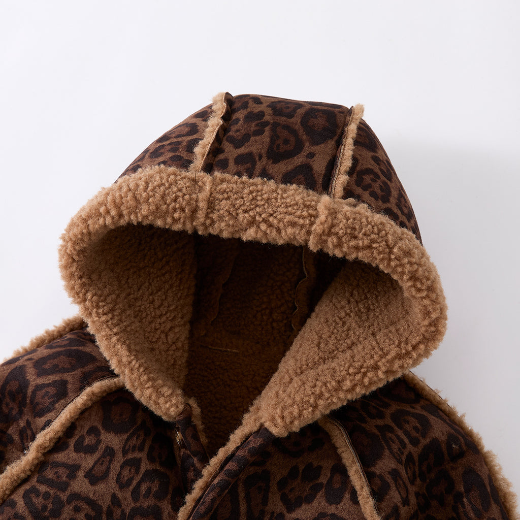 Lucia Leopard print Jacket