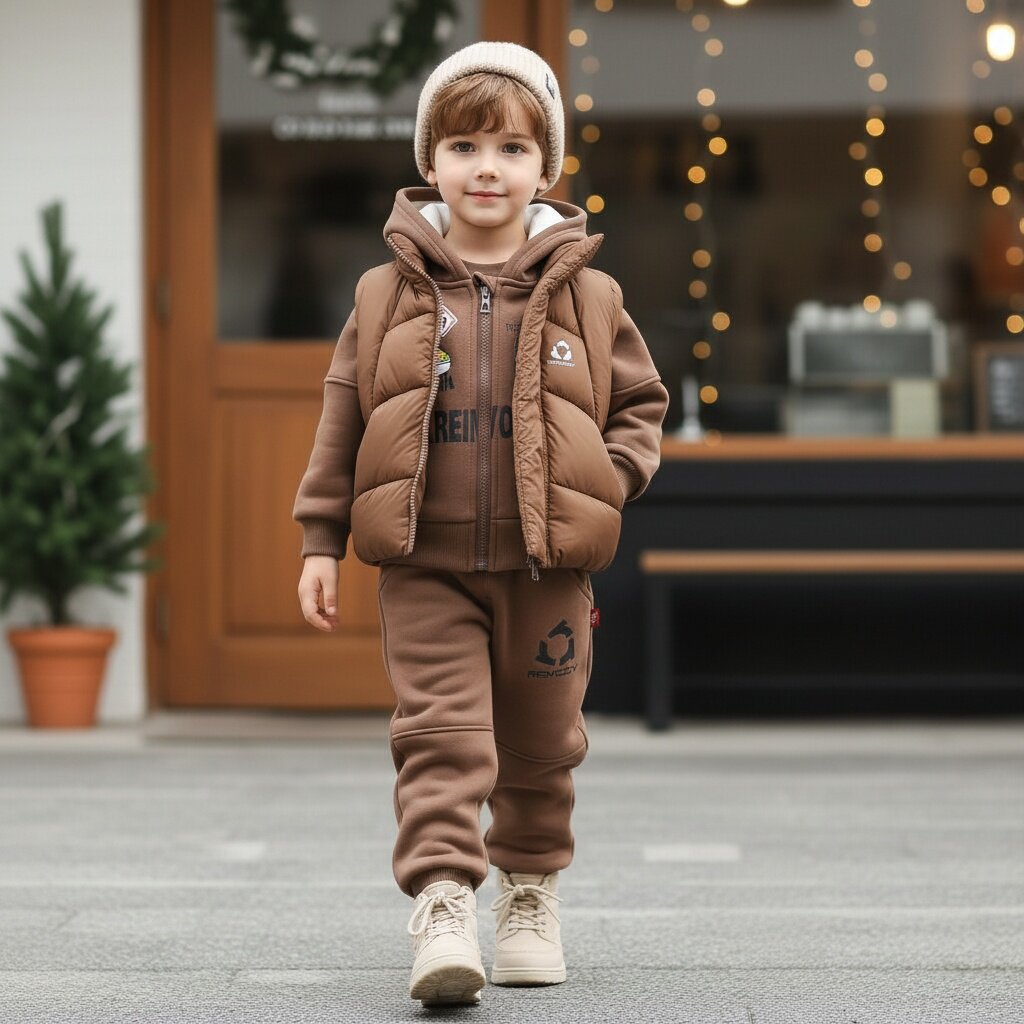 Noah Lounge Set with Gilet