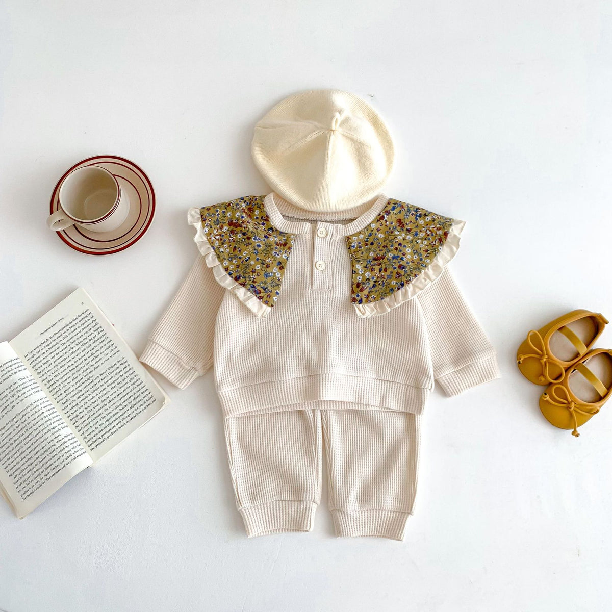 Wendy floral collar lounge set