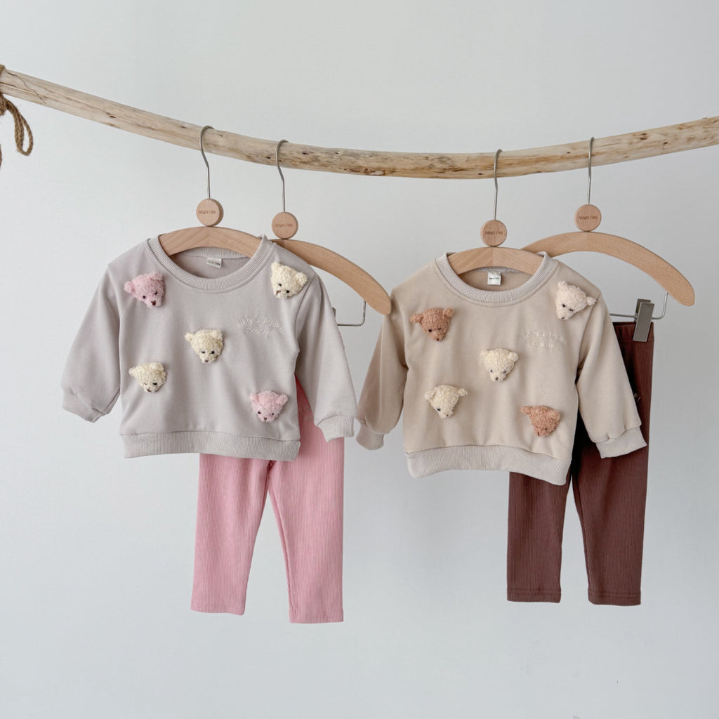 Teddy bear legging set