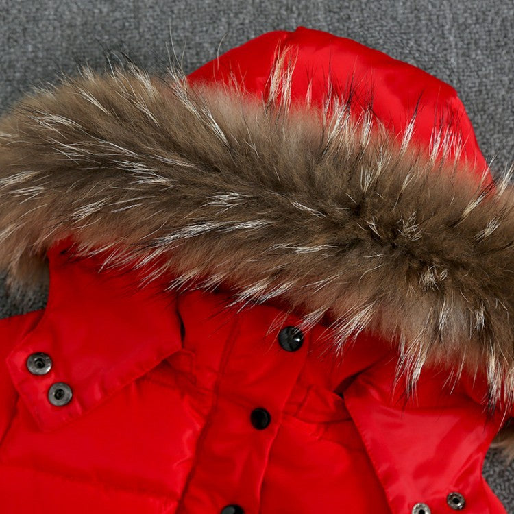 Alpine Fur Hood Jacket