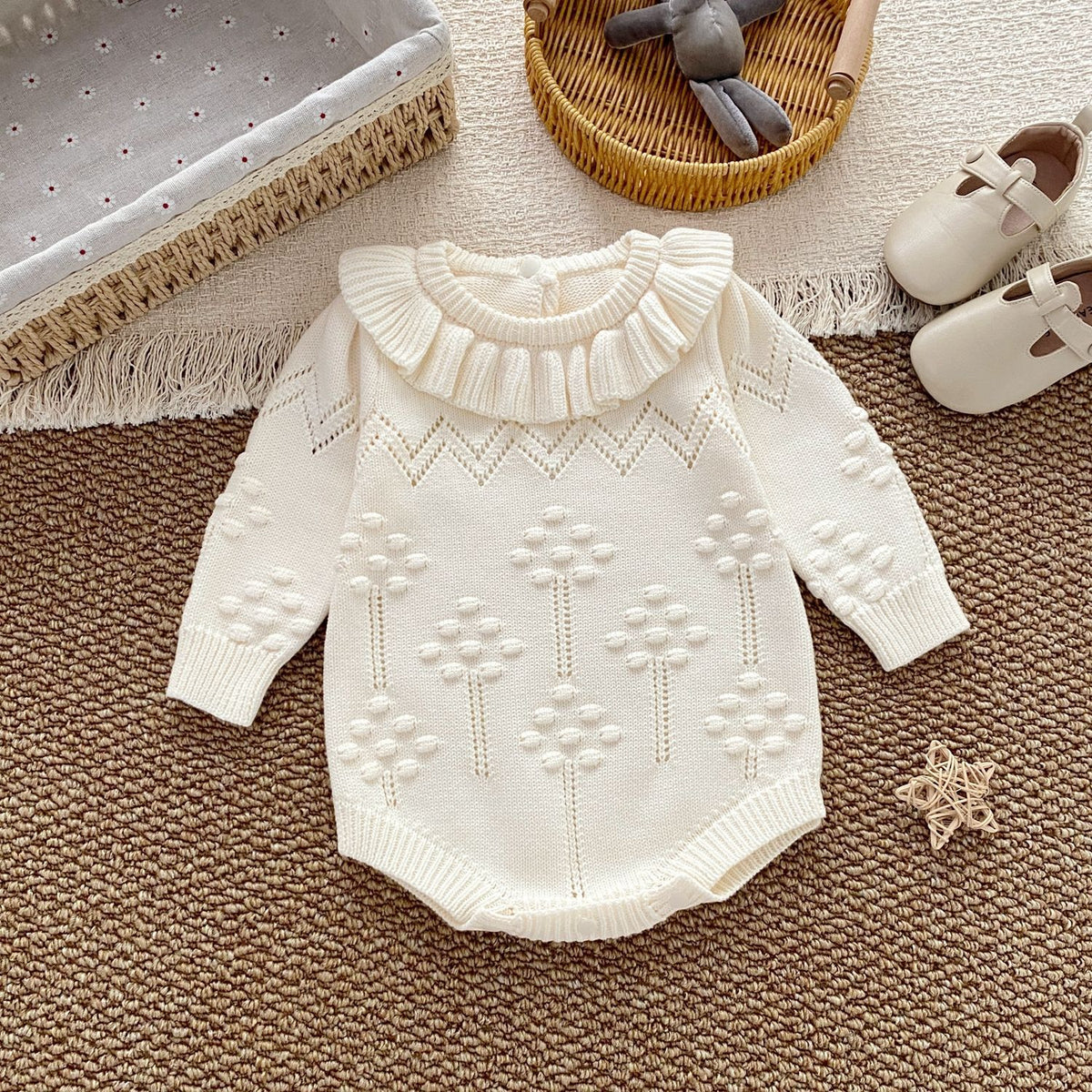 Tilly knit romper