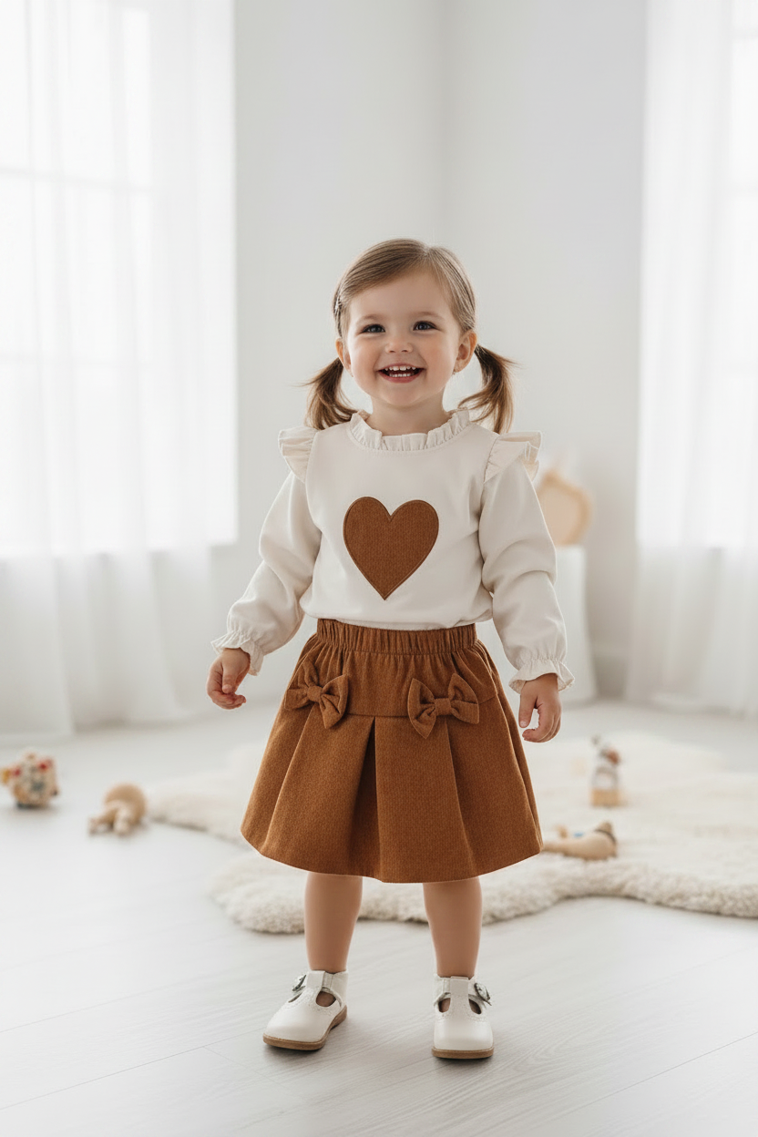 Hallie Corduroy Skirt Set