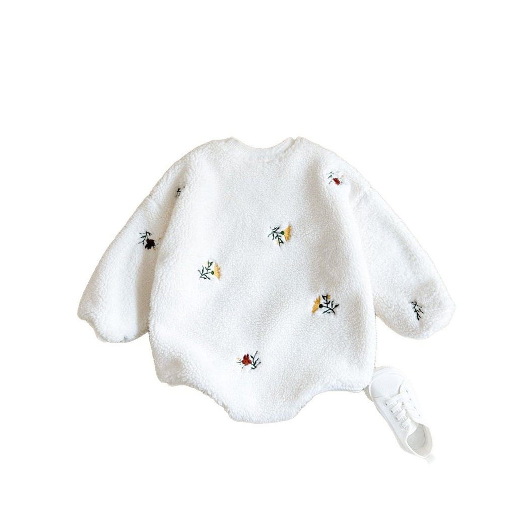 Evie lambs wool romper