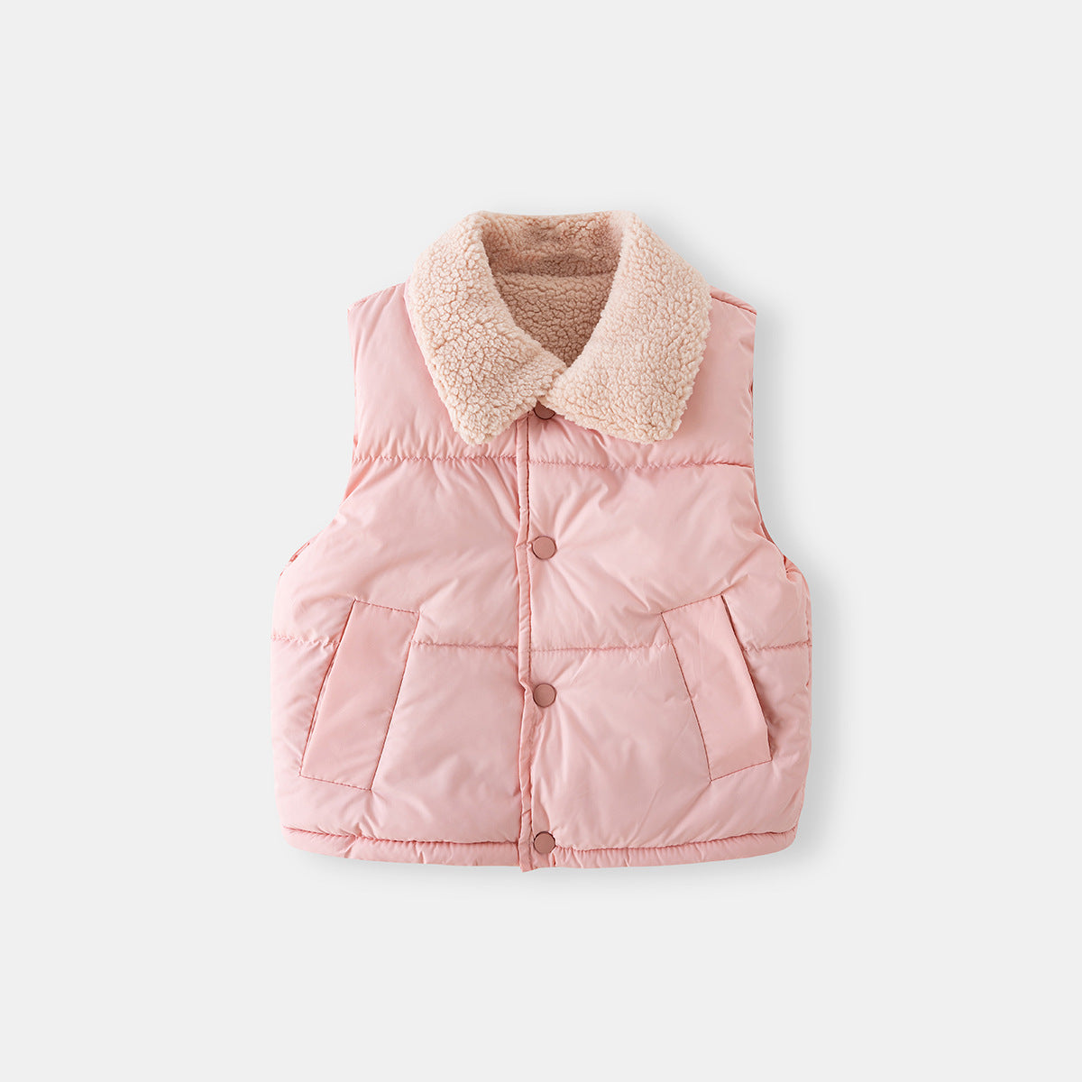 Fleece lined gilet