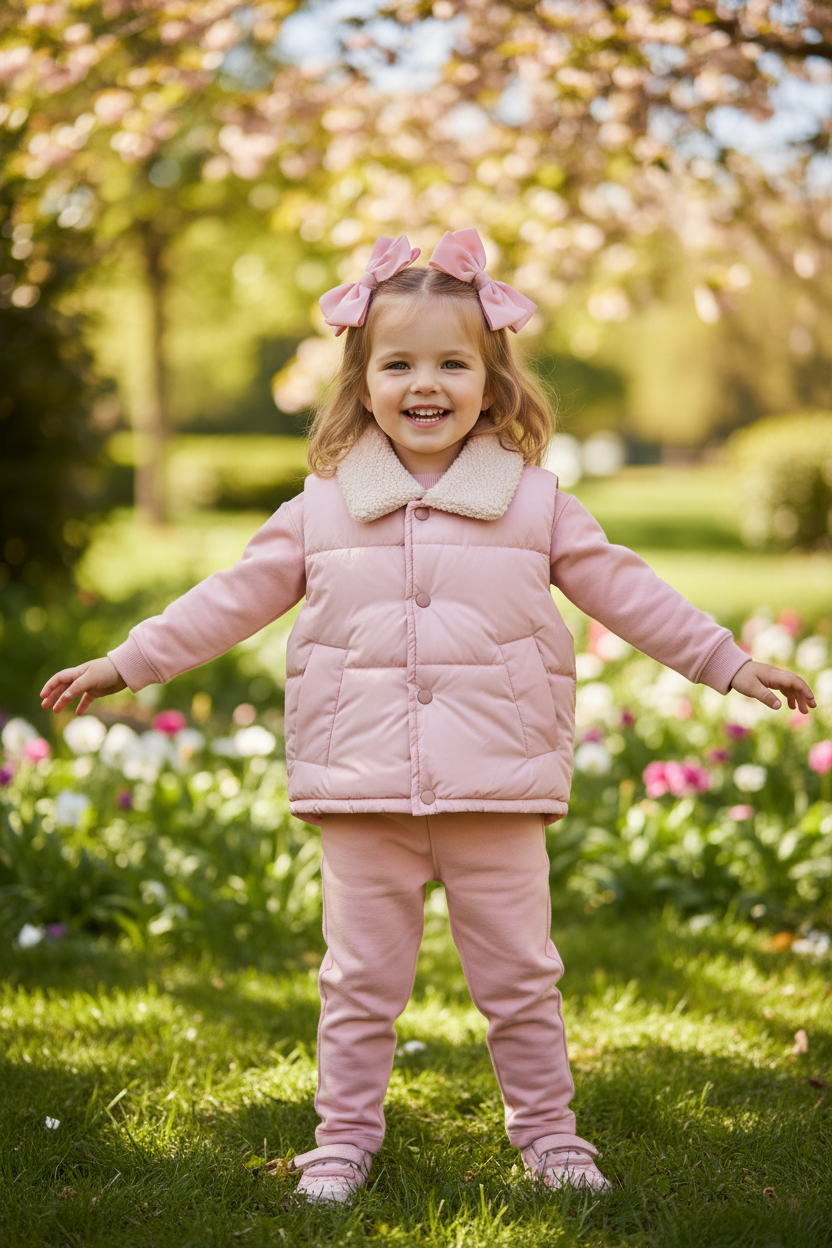 Fleece lined gilet