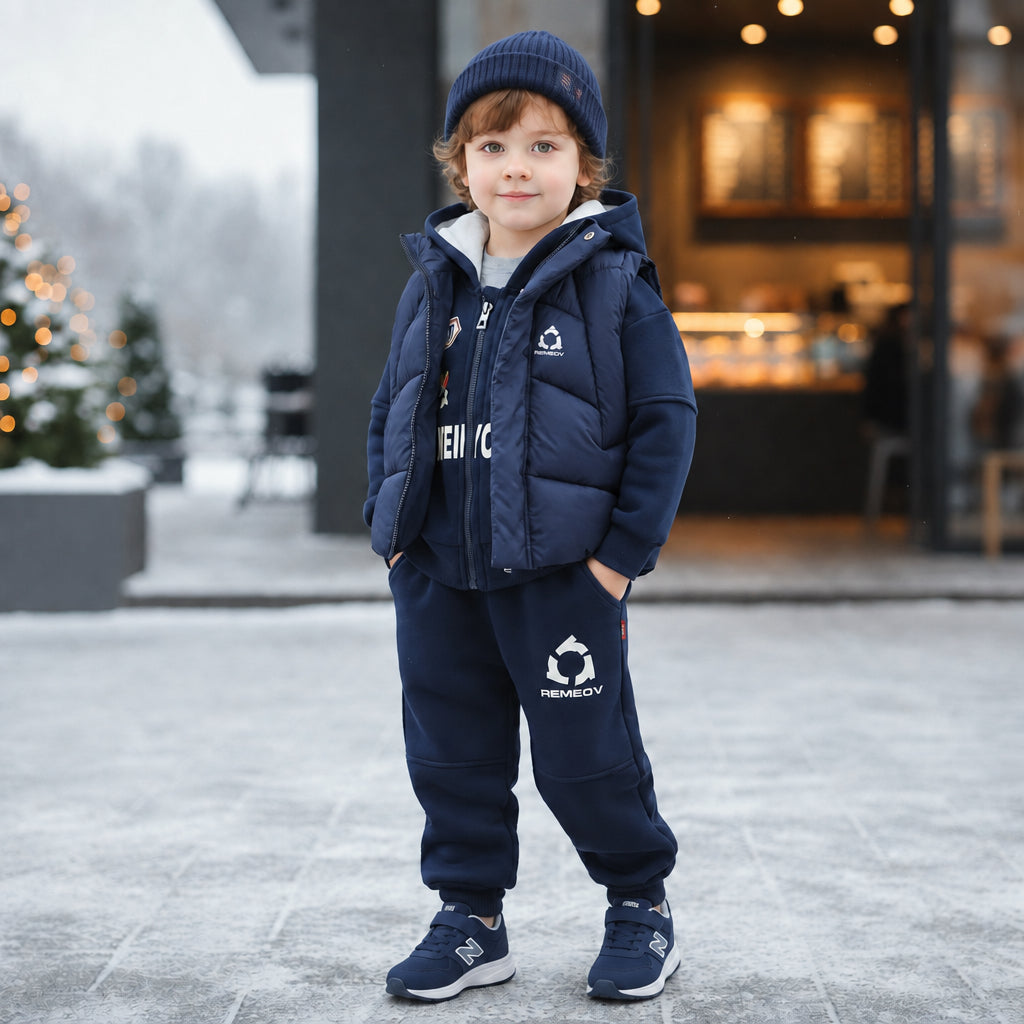 Noah Lounge Set with Gilet
