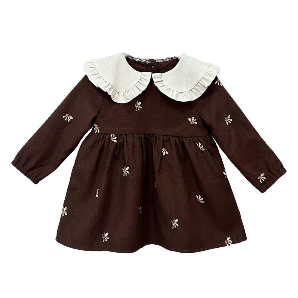 Flora collared dress