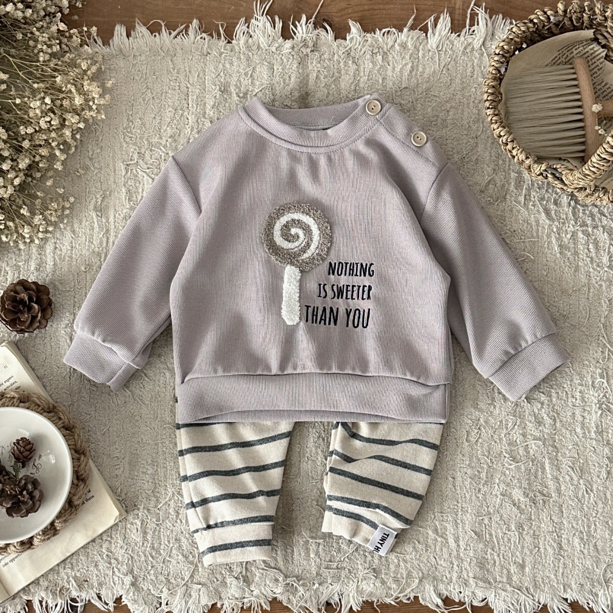 Sweet heart two piece set