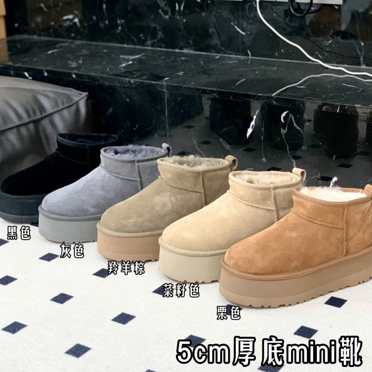 Alpine platform boot