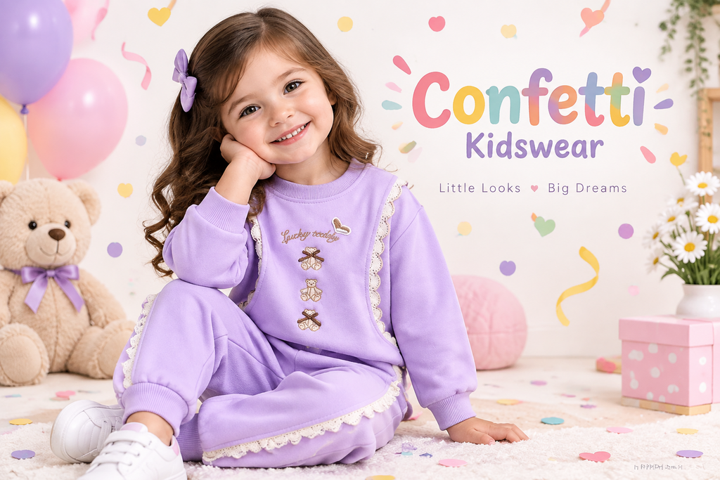 Teddy Frill Lounge Set