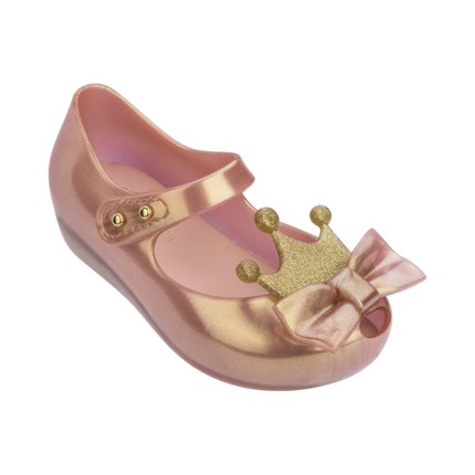 Mini Melissa Ultragirl IX Original Girl Jelly Sandals Bow Kids Sandals Children Beach Shoes Non-slip Melissa Toddler