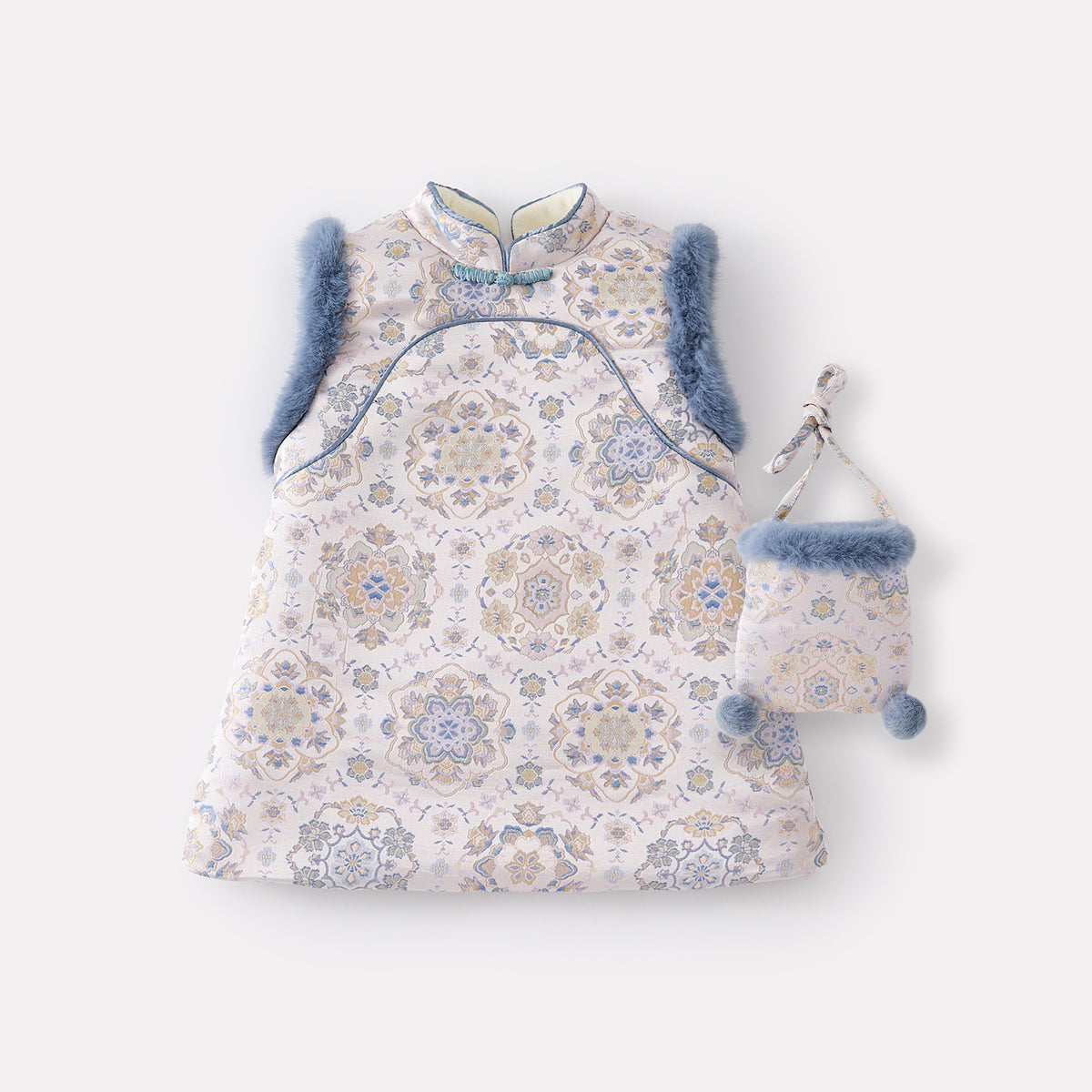 Vienna Velvet Cheongsam Dress Set