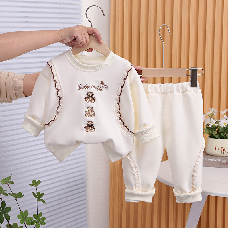 Teddy Frill Lounge Set