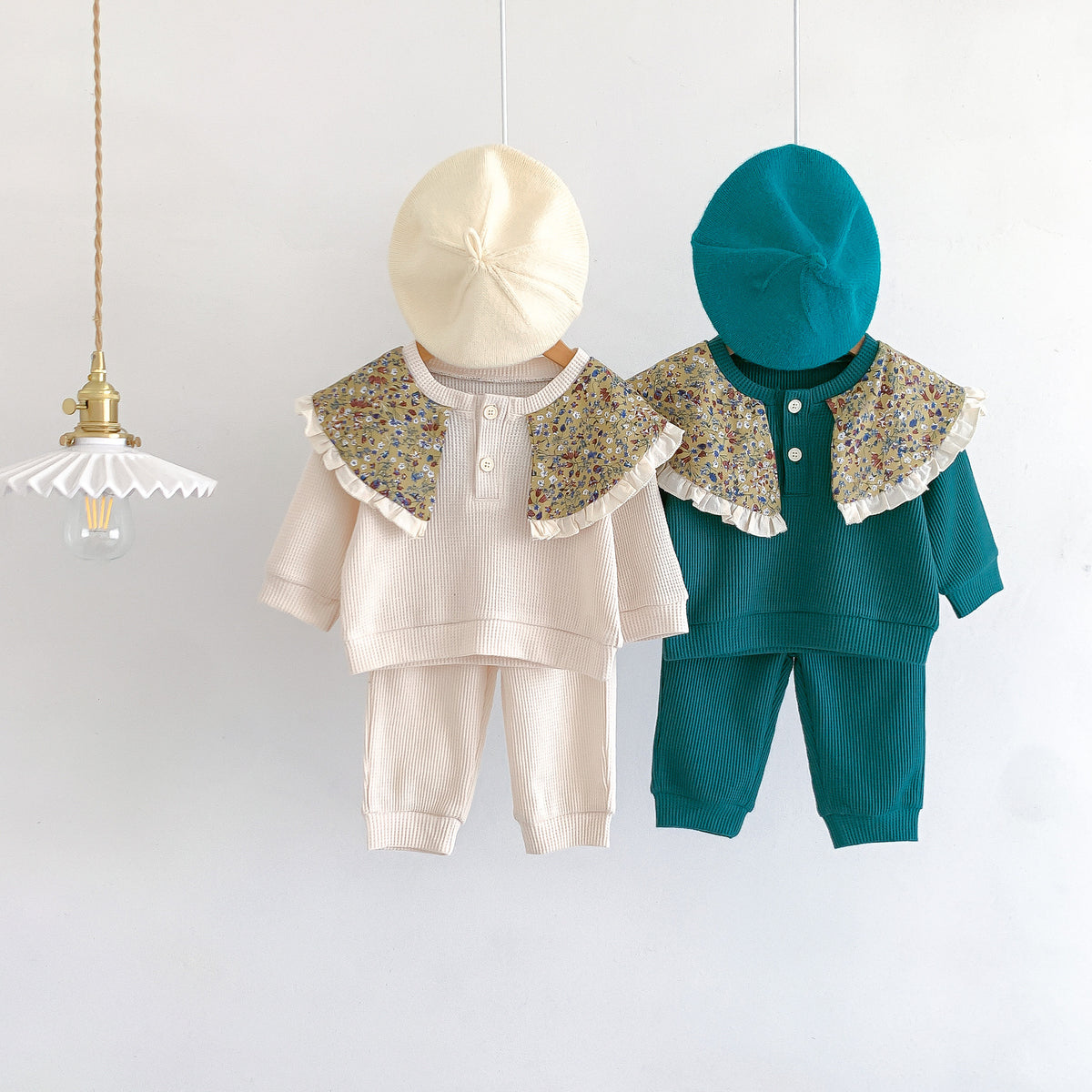 Wendy floral collar lounge set
