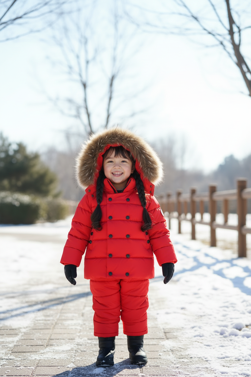 Alpine Fur Hood Jacket