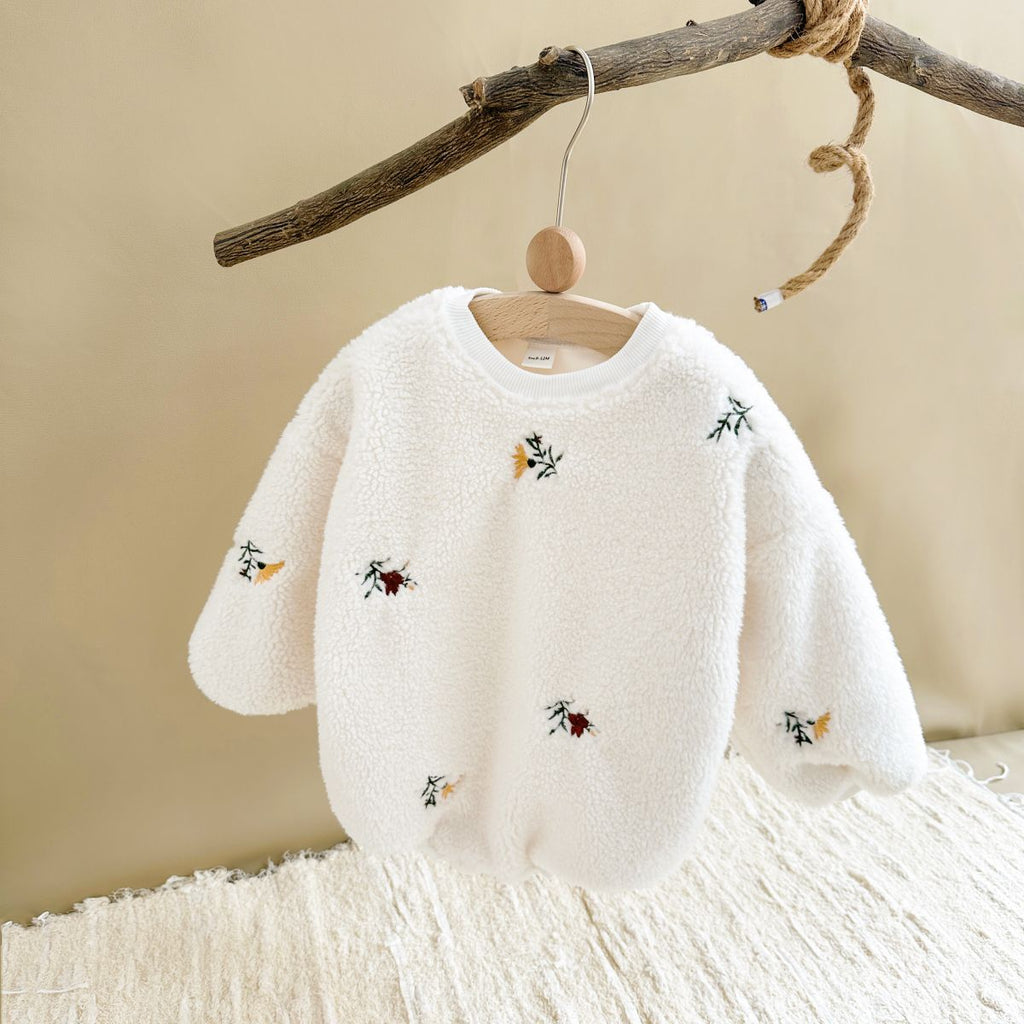 Evie lambs wool romper