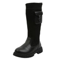 Children Long Boots Girls Knee Fashion Children Socks Snow Boots Autumn Winter Princess Girls Sport Shoes Child Sneakers