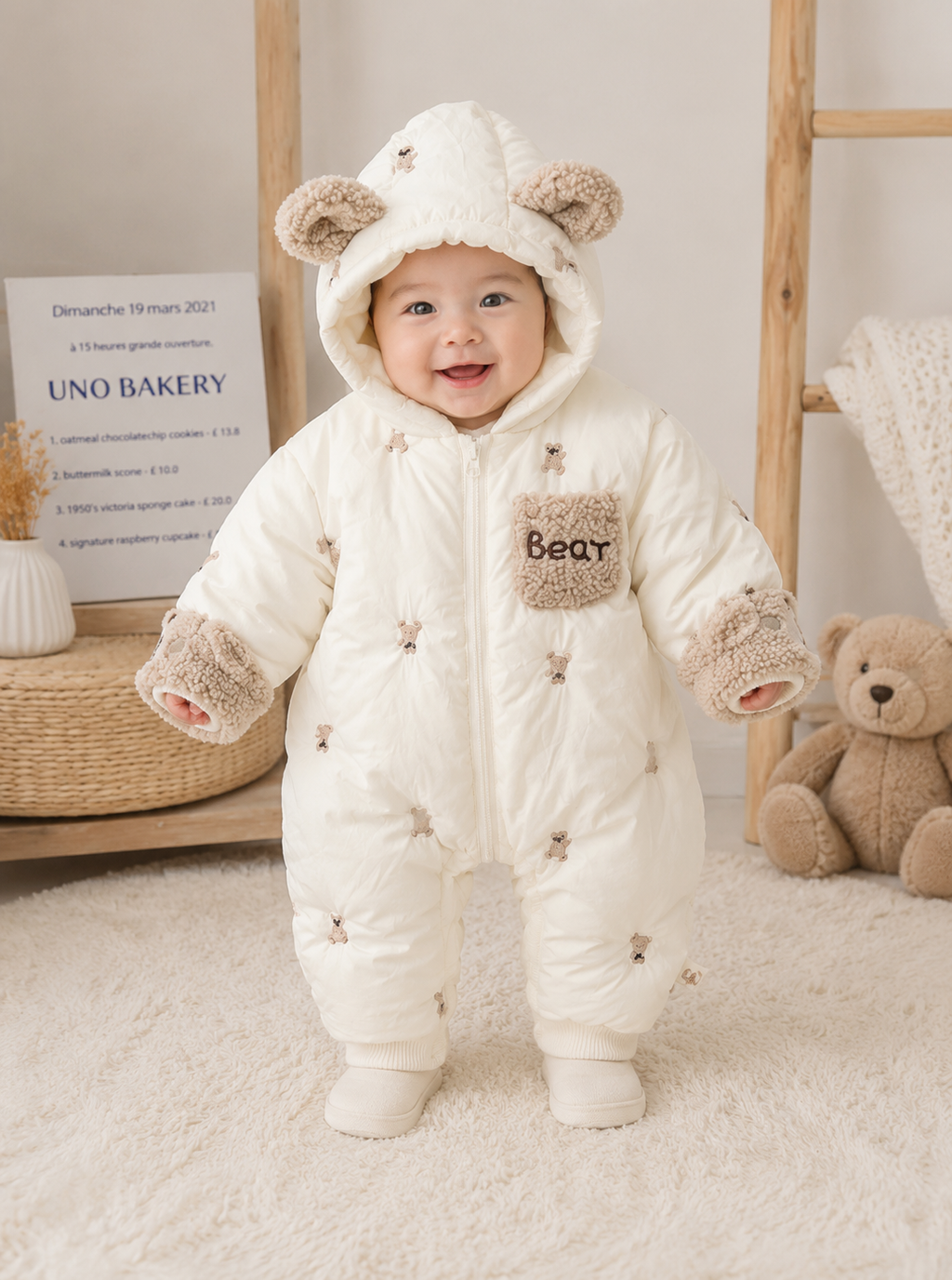 Baby Bear snowsuit