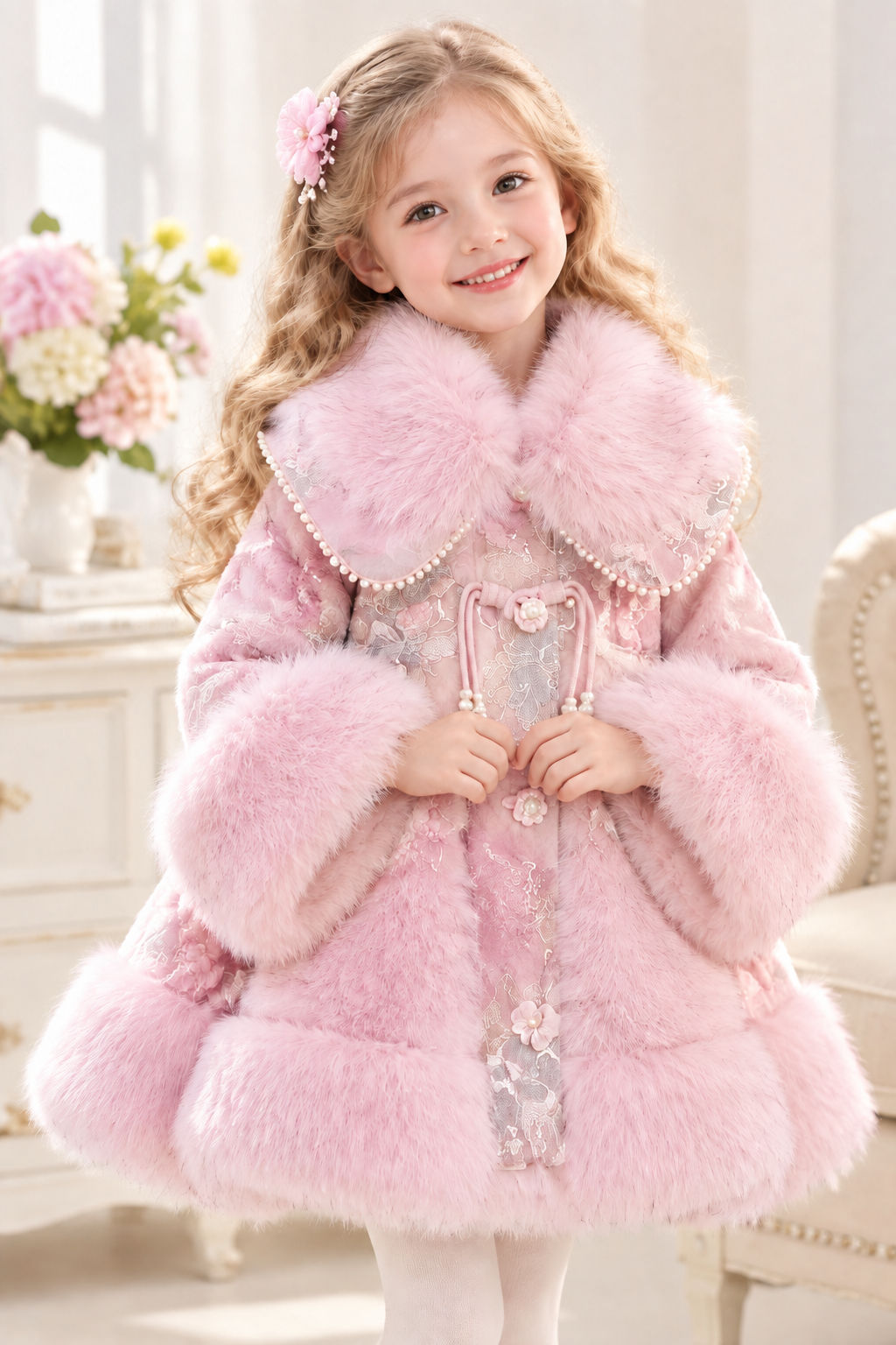 Esme Fur trim jacket