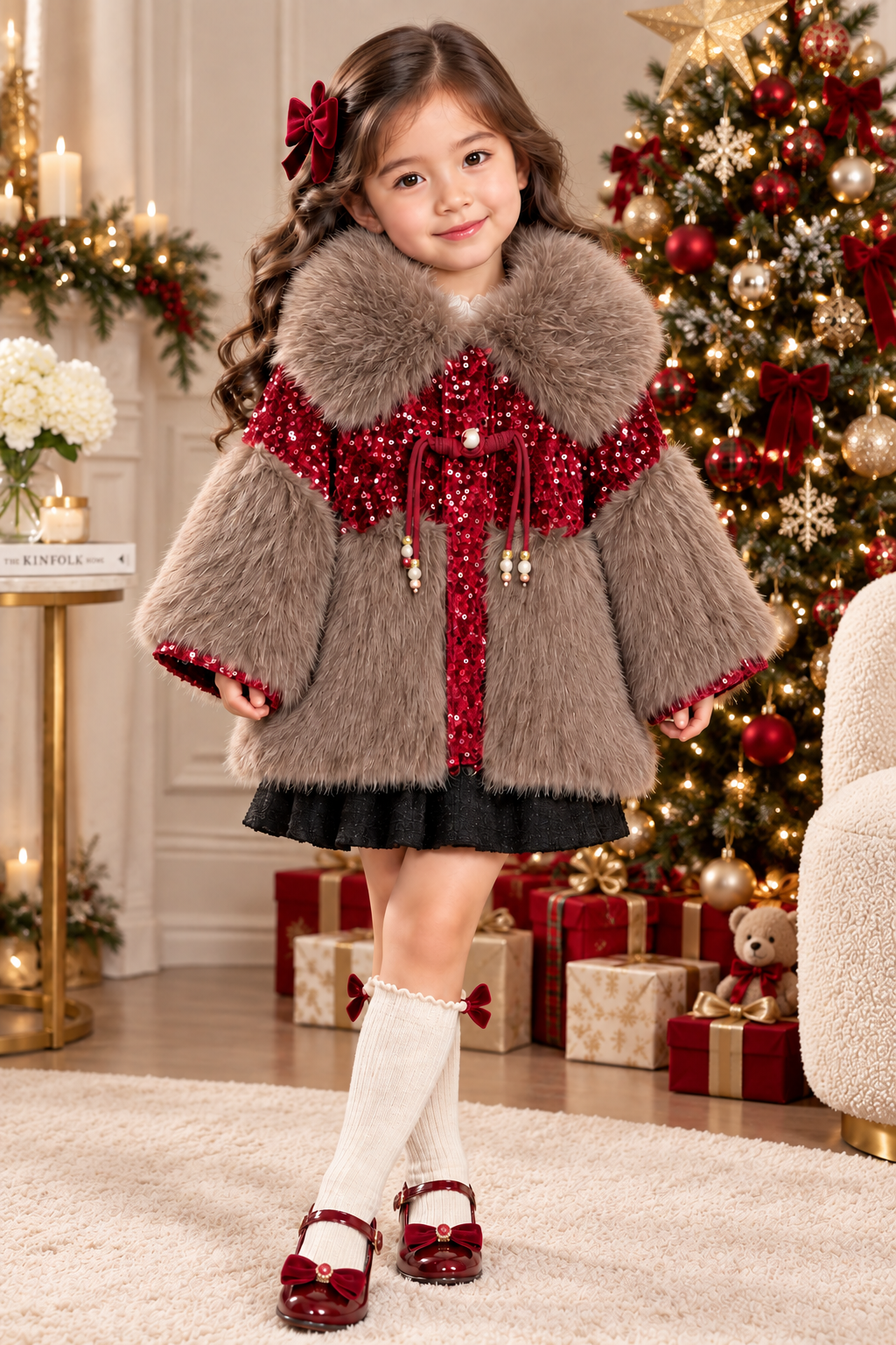 Ruby Fur Trim Jacket