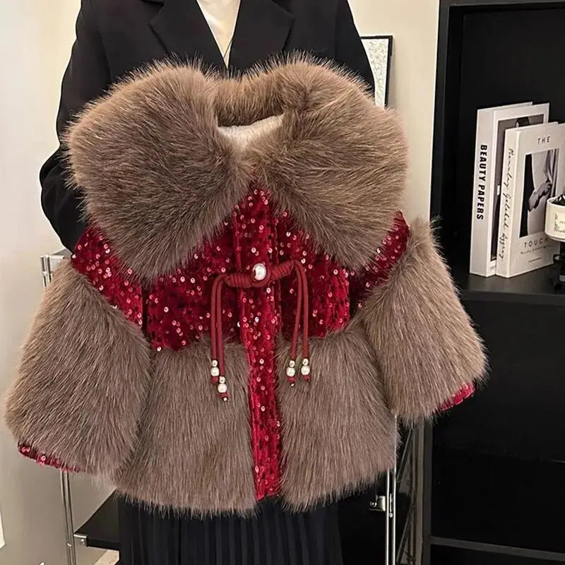 Ruby Fur Trim Jacket