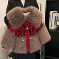 Ruby Fur Trim Jacket