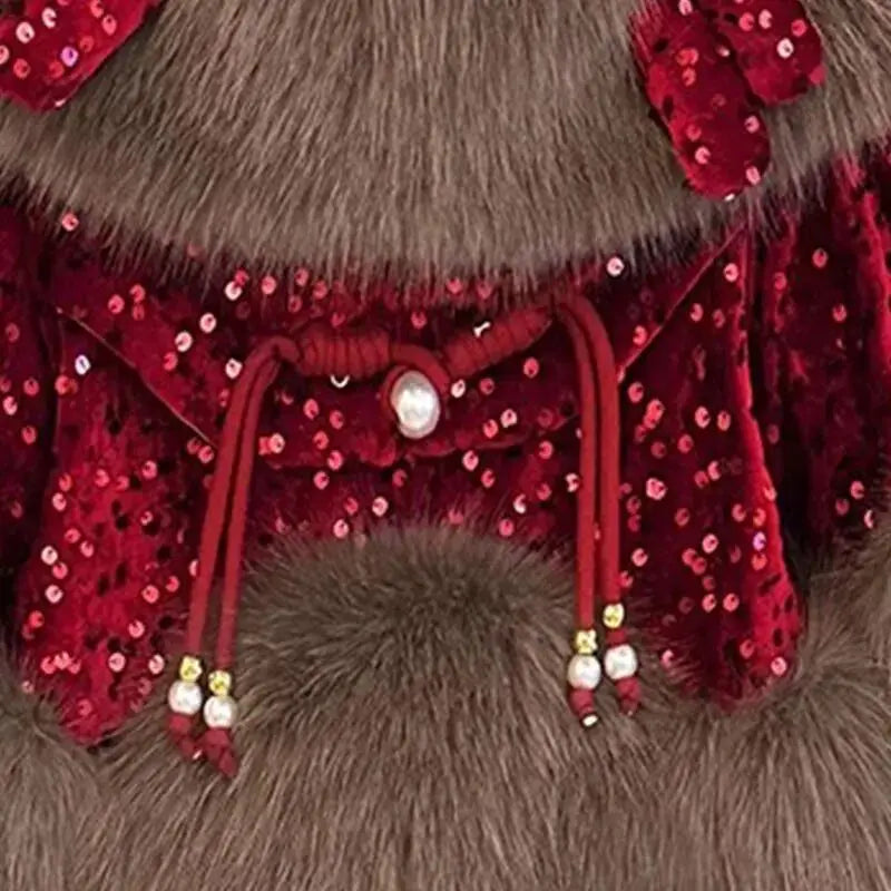 Ruby Fur Trim Jacket