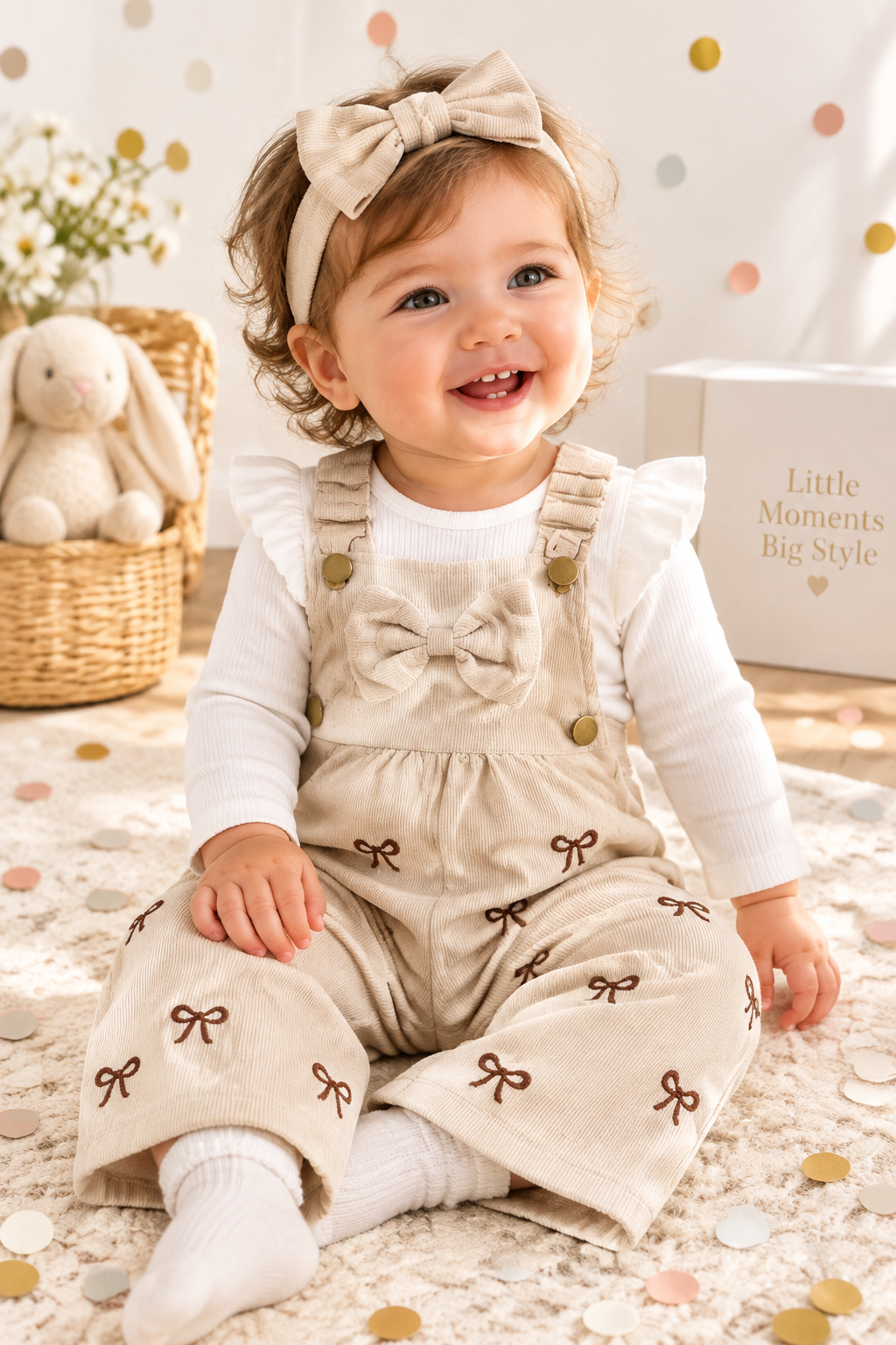 Betsy Overall Set with Headband