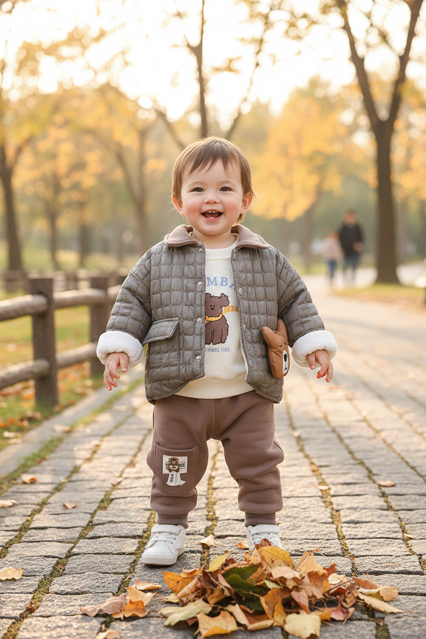 Bear Outfit on Toddler